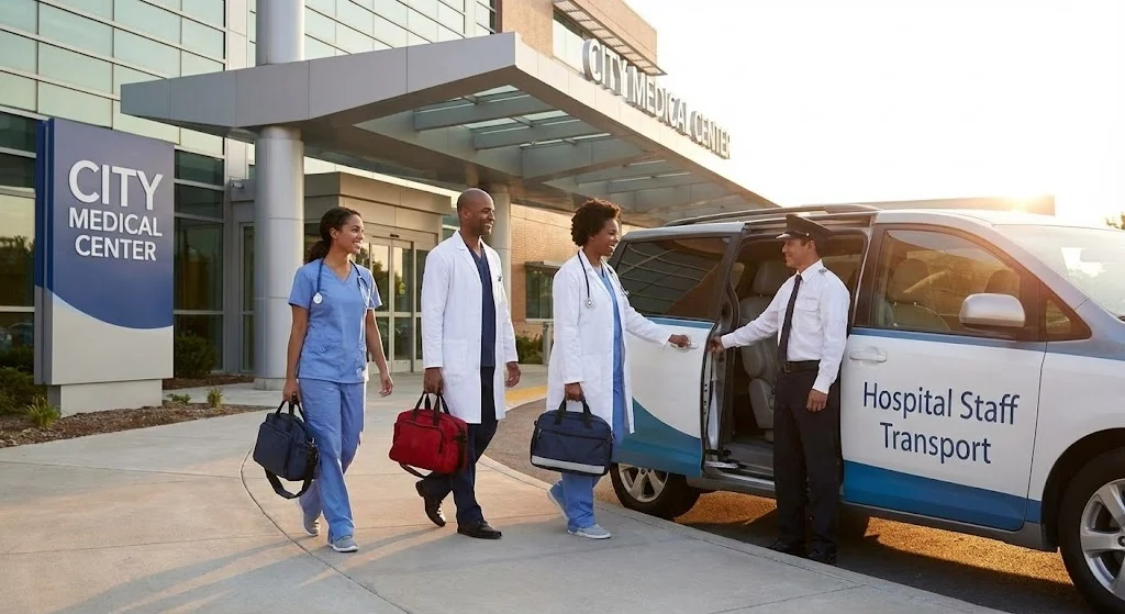 Hospital Staff Travelling
