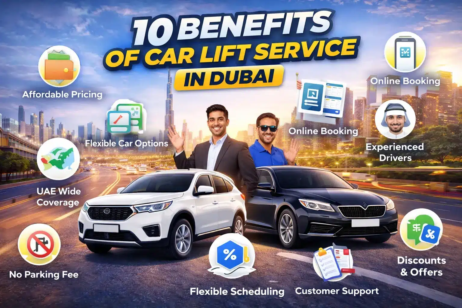 10 Benefits of Car Lift Service in Dubai