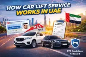 How Car Lift Service Works in UAE
